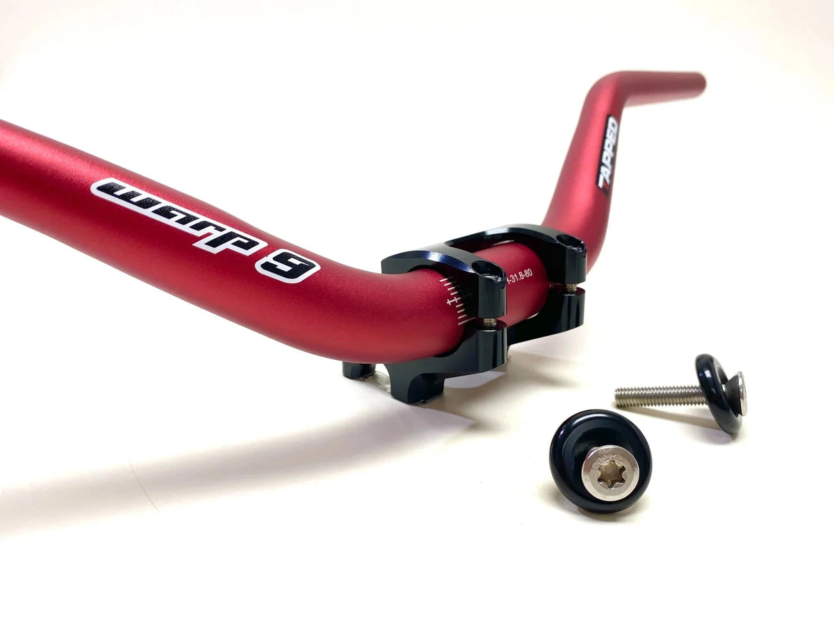 Arctic Leopard XF Warp9Racing E-Moto Tapped Handlebar 3.0" 80mm - Arctic Leopard XF Part